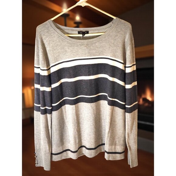 Lety & Me Elsie Ribbed Sweater – XL NWT - Picture 2 of 12